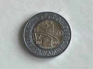 Italia 500 Lire 1999 - 20° elezioni Parlamento Europeo - Foto 1 di 2