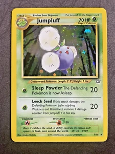 Jumpluff 7/111 HOLO Neo Genesis Pokemon TCG WOTC De colección Casi Nuevo - Imagen 1 de 5