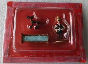 Lucky Luke & Plastoy - Figurines de collection - Le Shérif et Rantanplan + Bac - Imagen 1 de 3