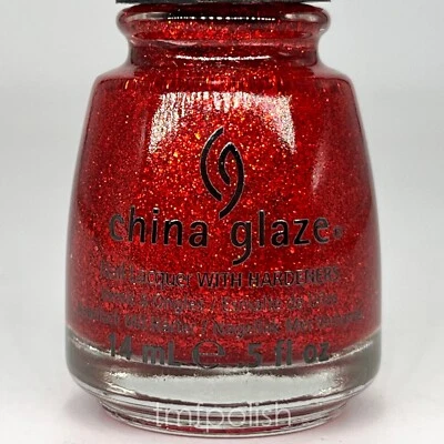 Brand New China Glaze Nail Polish - Ring in the Red - Full Size - Image 1 of 3