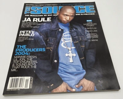 The Source Magazine November 2004 #182 Ja Rule Benzino Petey Pablo Lil Jon Cuban - Image 1 of 4