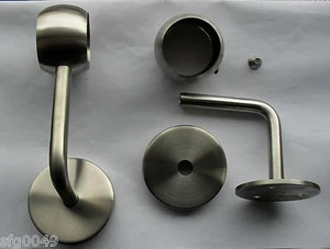 Soporte pasamanos de acero inoxidable V2A soporte pasamanos consola de pared barandilla VA - Imagen 1 de 4