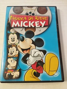 Mickey Mouse Fabrica de Risas Walt Disney - DVD Español Ingles Region 2 Am - Foto 1 di 4