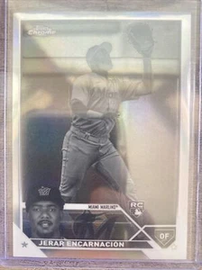 Jerar Encarnacion 2023 Topps Chrome NEGATIVE Refractor #78 RC Miami Marlins - Picture 1 of 6