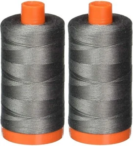 Aurifil 50WT Solid - Mako Cotton Thread - 1422 Yards Each Spoon  - Picture 1 of 199