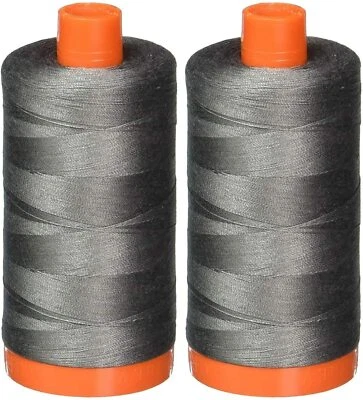 Aurifil 50WT Solid - Mako Cotton Thread - 1422 Yards Each Spoon  - Image 1 of 4