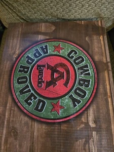 NIB Mens Laredo Brown/White Cowboy Boots SZ13 - Picture 1 of 5