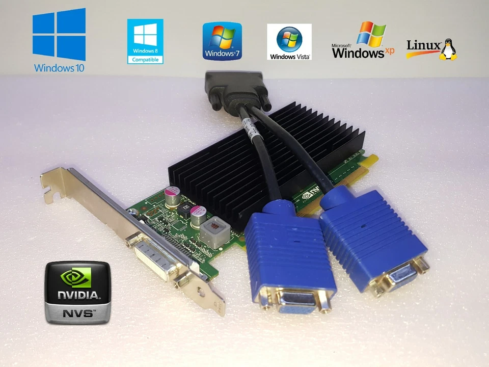 HP Pavilion p6649c p6653w p6654y p6670t NVIDIA Dual Monitor Video Card - Image 1 of 1