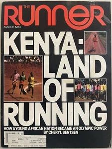 1983 The Runner Magazine March Kenya Olympic power, Nike ad - Picture 1 of 24