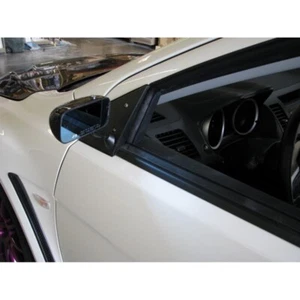 APR Formula GT3 Mirrors for Mitsubishi Evolution X 08-16 5.5" Wide Angle Convex - Picture 1 of 4