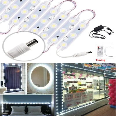 12-48m LED 5730 Sign Store Window Showcase Module Light + Timing Remote +Power - Image 1 of 4
