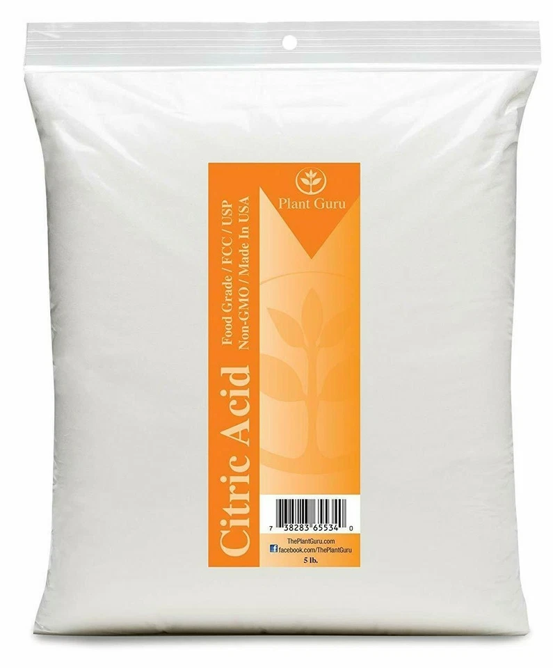 Pure Citric Acid Powder Food Grade FCC / USP - HIGHEST QUALITY GRADE ANHYDROUS - Image 1 of 4
