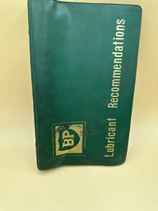 BP LUBRICANT RECOMMENDATIONS HANDBOOK Vintage Book - Bild 1 von 9