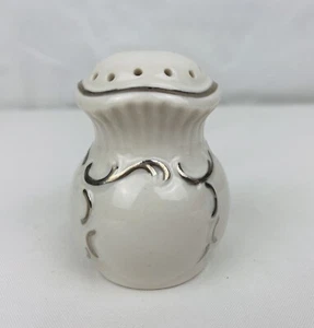 Vintage L.H.S Hutschenreuther Germany Platinum Trim Replacement Single Shaker - Picture 1 of 5