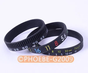 Photographer's Wristband SET/ Stop Lens Zoom Creep /Aperture+Focus+Focal Length - Picture 1 of 1