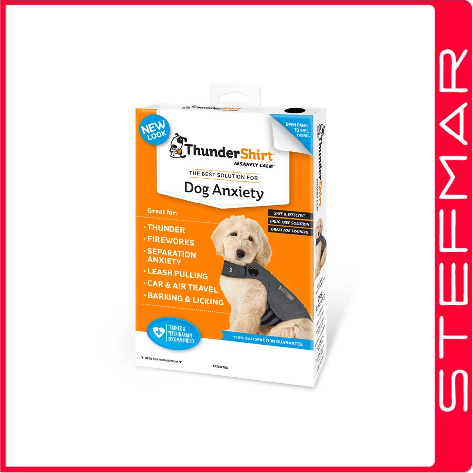 Thundershirt for Dogs Grey XS Chest Size 13-17" - Image 1 of 1