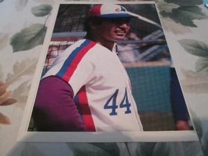 BOBBY RAMOS POSTER COLOR 8 BY 11 inches MONTREAL EXPOS 1981 - Picture 1 of 1