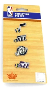 Utah Jazz Pin NBA Licensed Basketball Pin Jazz Historical Logo Collector Pin Set - Picture 1 of 2