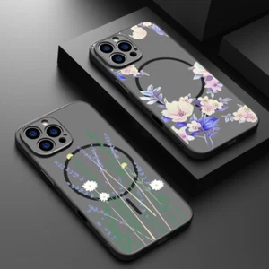For iPhone 16E 16 Pro Max 15 14 13 12 Shockproof Soft Frame Hard Back Case Cover - Picture 1 of 26