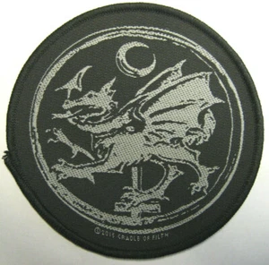 CRADLE OF FILTH PATCH AUFNÄHER # 23 ORDER OF THE DRAGON 10cm FLICKEN ABZEICHEN - Picture 1 of 1