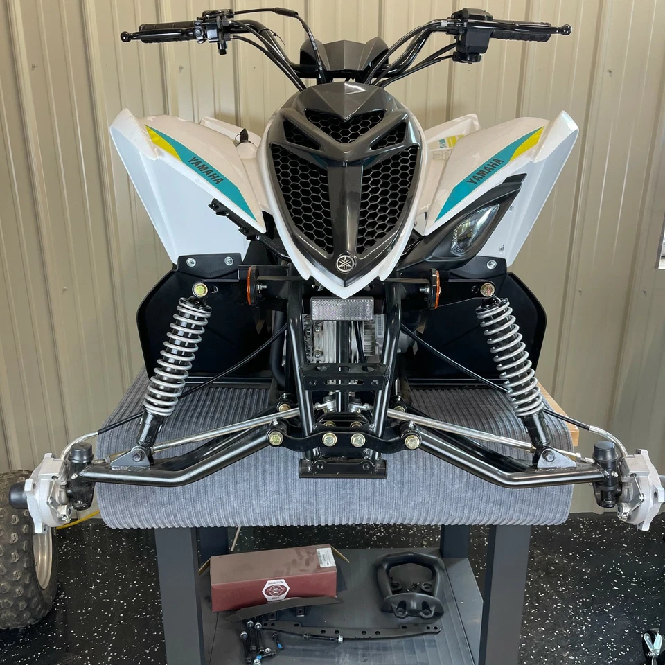 Yamaha Raptor 90 y 110 2015+ Brazos A y Amortiguadores ATV Kit de ensanchamiento de suspensión Foto 1 de 4