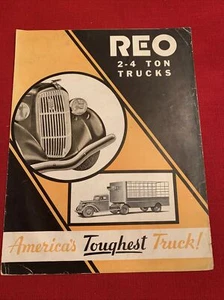 Original vintage brochure REO TRUCKS good - Picture 1 of 4