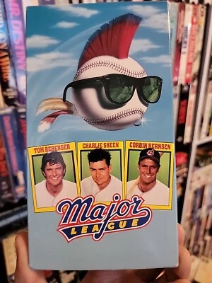 Major League 1989 VHS 1993 Release Version W/ Paramount Promotional Booklet - Image 1 of 4