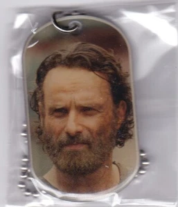 The walking Dead Season 5 Dog Tag #24 OF 36 RICK GRIMES - Picture 1 of 1