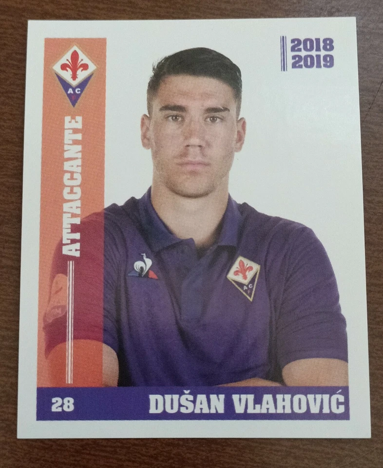 DUSAN VLAHOVIC ROOKIE - FIORENTINA 2018/2019 ESSELUNGA - N. 179 - Immagine 1 di 1