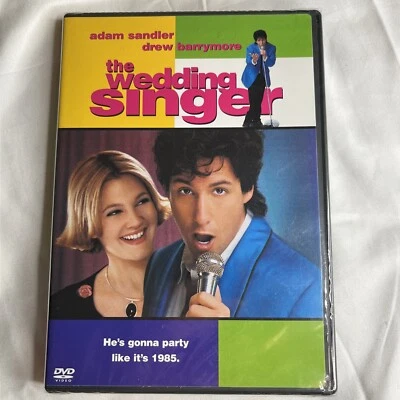 The Wedding Singer DVD Romance Comedy  Adam Sandler Drew Barrymore 2004 Edition Foto 1 de 4