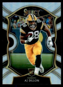 2020 Select Prizm Silver #65 AJ Dillon Packers Rookie (ref 161254) - Picture 1 of 2