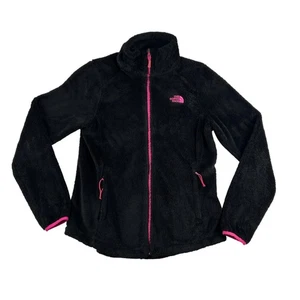 The North Face Jacke Damen Medium schwarz pink Fleece Full Zip Osito Plüsch - Bild 1 von 18