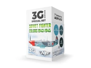 Ak Interactive - 3. Generation - Acrylfarben Set Sowjetische Kämpferfarben 1943 - - Bild 1 von 2