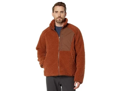 Obermeyer Landry Sherpa Jacket Men's Clothing Terracotta Fleece SM Regular - Image 1 of 4