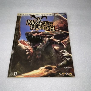 MONSTER HUNTER Official Strategy Guide Book Capcom Brady Games Rare Well Used - Picture 1 of 24