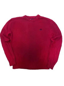 Chaps by Ralph Lauren Strickpullover – Rot – Größe M – Rundhals – 100% Baumwolle - Bild 1 von 3