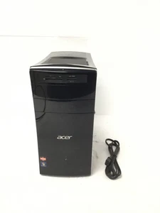 Acer AM3450-UR30P Desktop PC AMD FX-4100 Quad-Core 3.6GHz 2GB RAM DVD-RW WORKS - Picture 1 of 12