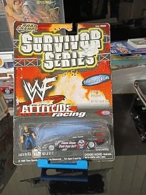 Road Champs Survivor Series Stone Cold Steve Austin Divertido Coche y Figura 1999... Foto 1 de 4