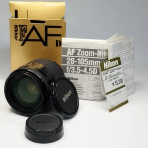 【Mint】Nikon AF Zoom Nikkor 28-105mm f/3.5-4.5 D macro lens Used From Japan - Picture 1 of 16