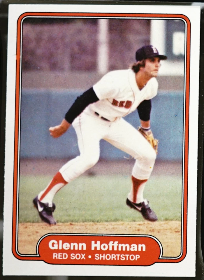 1982 Fleer Baseball Glenn Hoffman #296 NM - Image 1 of 1