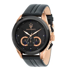Maserati Traguardo – Orologio Uomo Pelle Nero Cronografo (R8871612027) - Imagen 1 de 3