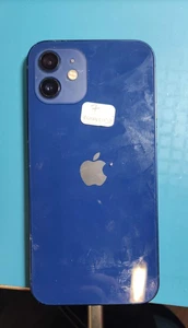 Apple iPhone 12 - 64 Go - Bleu Bloqué Icloud S'allume ecran cassé - Photo 1 sur 3