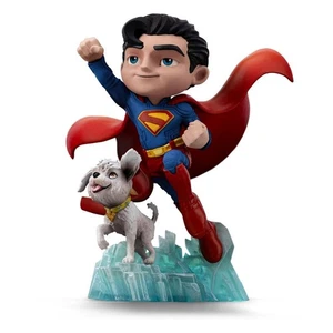 Superman Legacy Mini Co. PVC Figur Superman & Krypto 17 cm Iron Studios - Bild 1 von 1