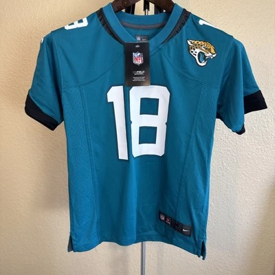 NWT Youth M (10-12) Nike On-Field NFL Jacksonville Jaguars Calvin Ridley Jersey - Image 1 of 4