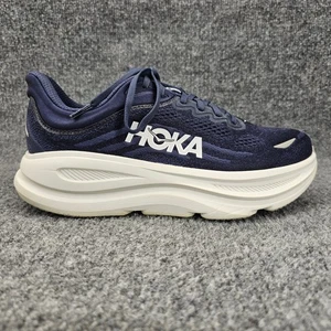 Zapatos para correr Hoka One One Bondi 9 para mujer talla 8,5 2E universitarios blanco marino - Imagen 1 de 13
