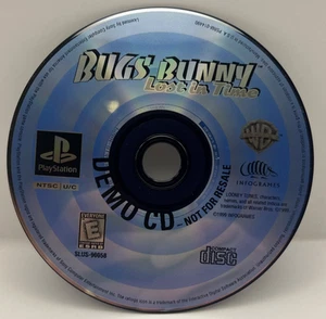 Bugs Bunny: Lost in Time (Sony PlayStation 1, 1999) PS1 solo disco demo - Foto 1 di 2