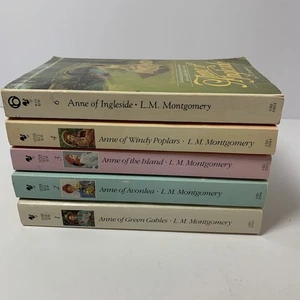 Anne of Green Gables LM Montgomery 5 Stück - Bild 1 von 6