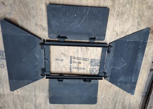 Vintage 12”(rectangle) Barndoor  Capron / Mole Richardson, (12" x 8" rectangle) - Picture 1 of 13