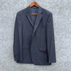 Ermenegildo Zegna Herren Blazer Sport Mantel Luxus Anzug Sakko 100% Wolle Blau 42DR - Bild 1 von 15
