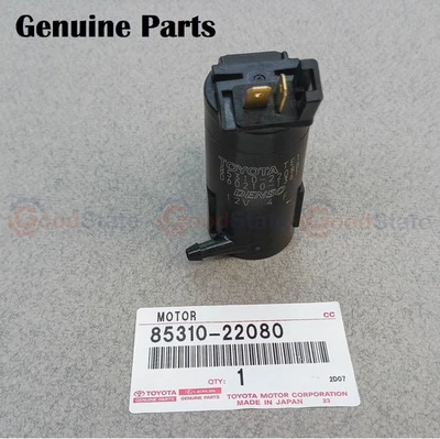 Genuine LandCruiser HJ75 HJ61 HJ60 HDJ79 HDJ78 Windscreen Washer Motor Pump - Image 1 of 4